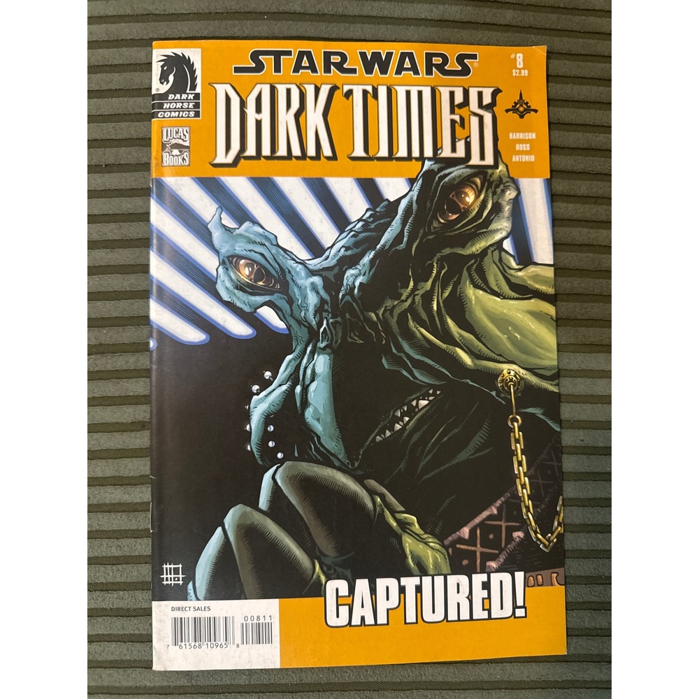Star Wars Dark Times 8 Comic Book Dark Horse Parallels Bomo Greenbark Cover